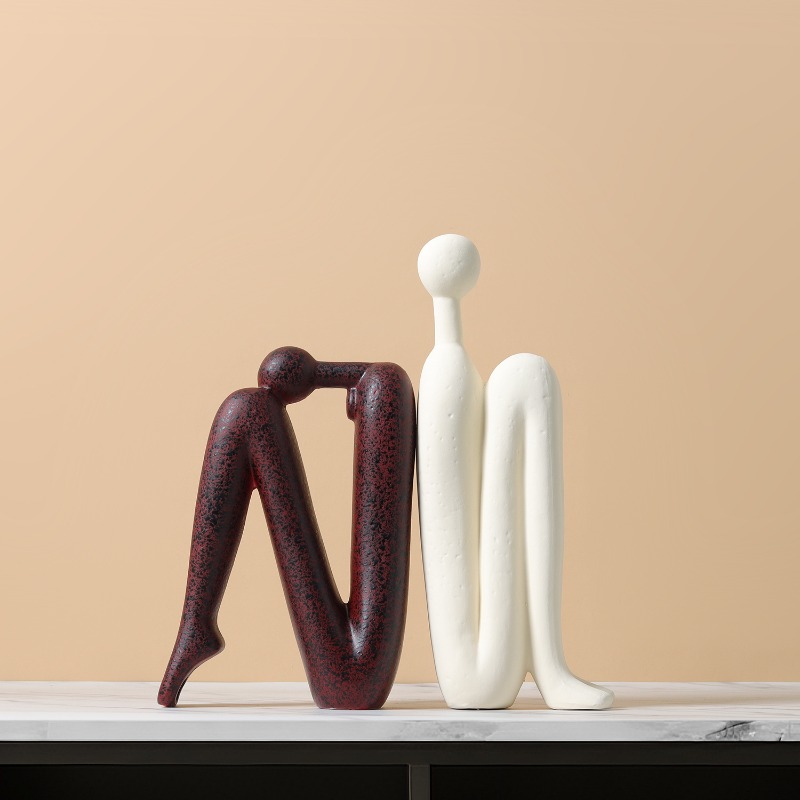 Resin Art Aesthetic - Abstrakte Figuren, Minimalismus, Kunst aus Kunstharz,