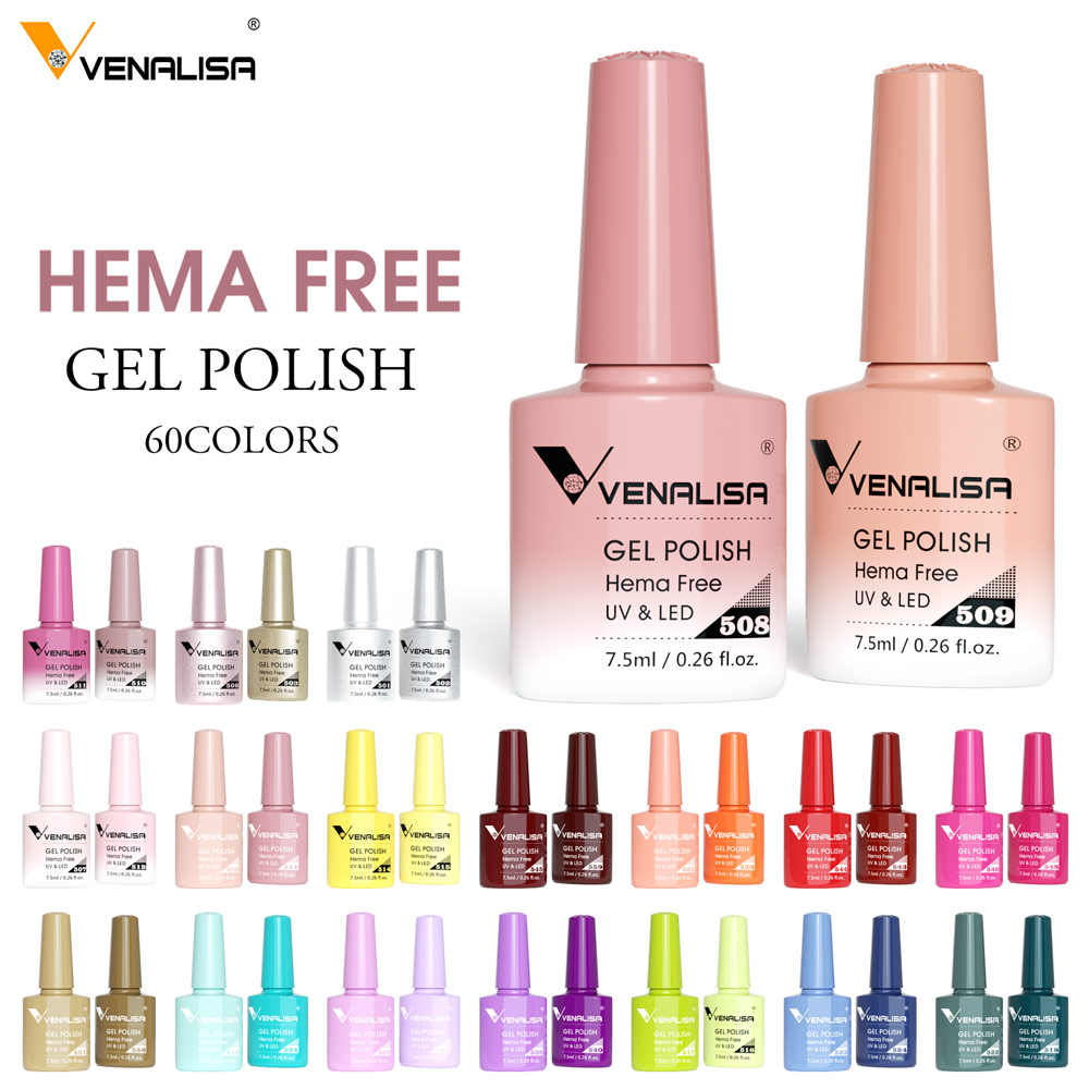 Resin Art All - VENALISA VIP5 Luxus-Gel-Nagellack, 7,5 ml, HEMA-freie
