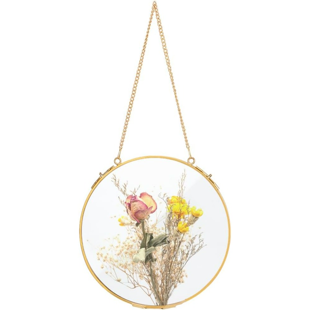 Dried Flower Pressed - 1 Stück 7,8 Zoll hängender schwimmender