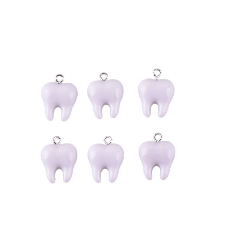 10 Stück niedliche weiße Zähne – Resin Art Notes Bewertung und Preis