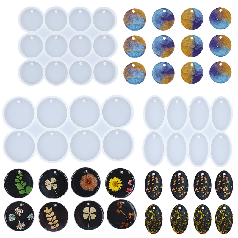 8/12 Stück runde ovale Anhänge – Resin Mixing Cup Bewertung und Preis