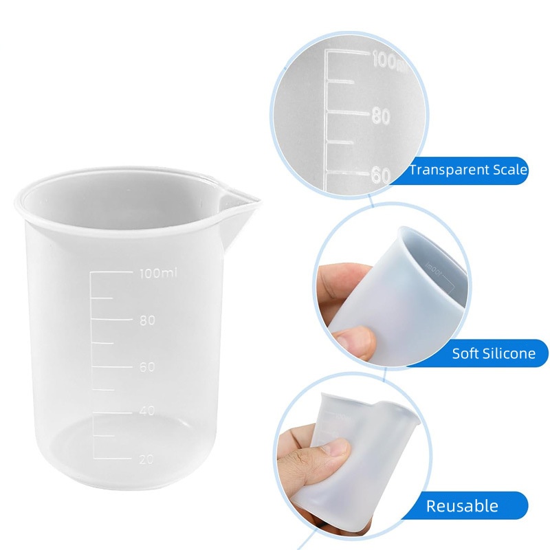 100 ml Silikonharz-Verbrauchsm – Resin Mixing Cup Bewertung und Preis