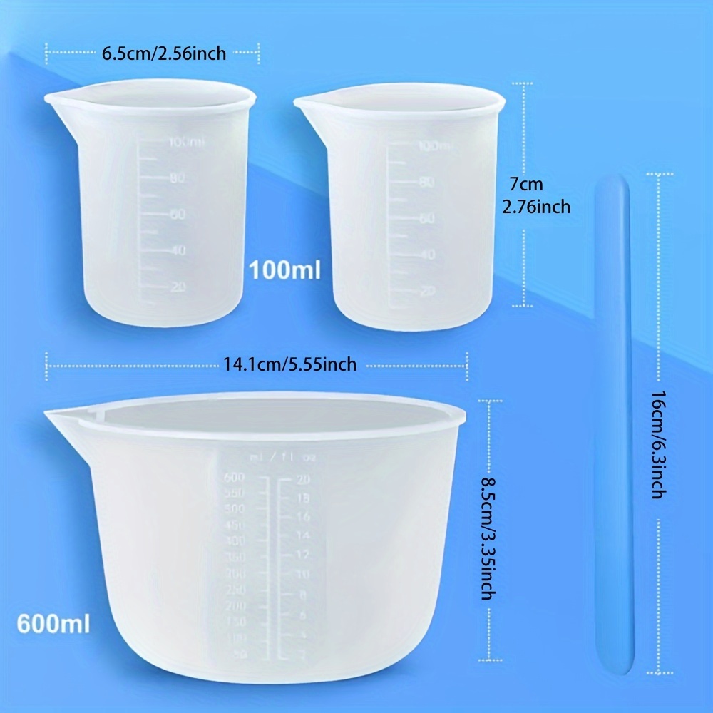 Silikon-Messbecher, Harz-Zubeh – Resin Mixing Cup Bewertung und Preis