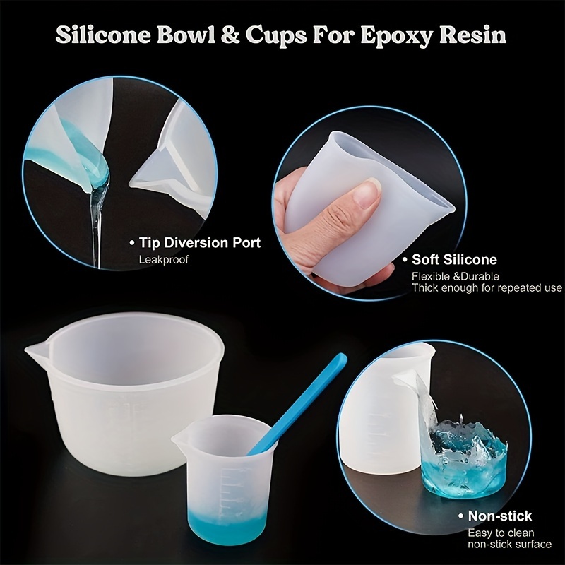 Silikon-Messbecher, Harz-Zubeh – Resin Mixing Cup Bewertung und Preis