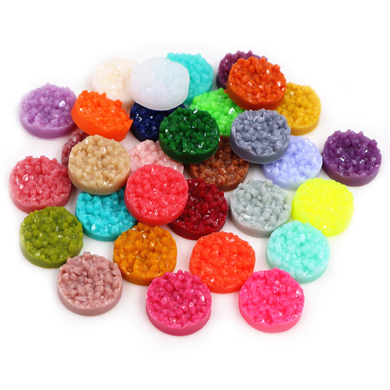 40 Stück Harz Druzy Cabochons  – Resin Art Box Bewertung und Preis