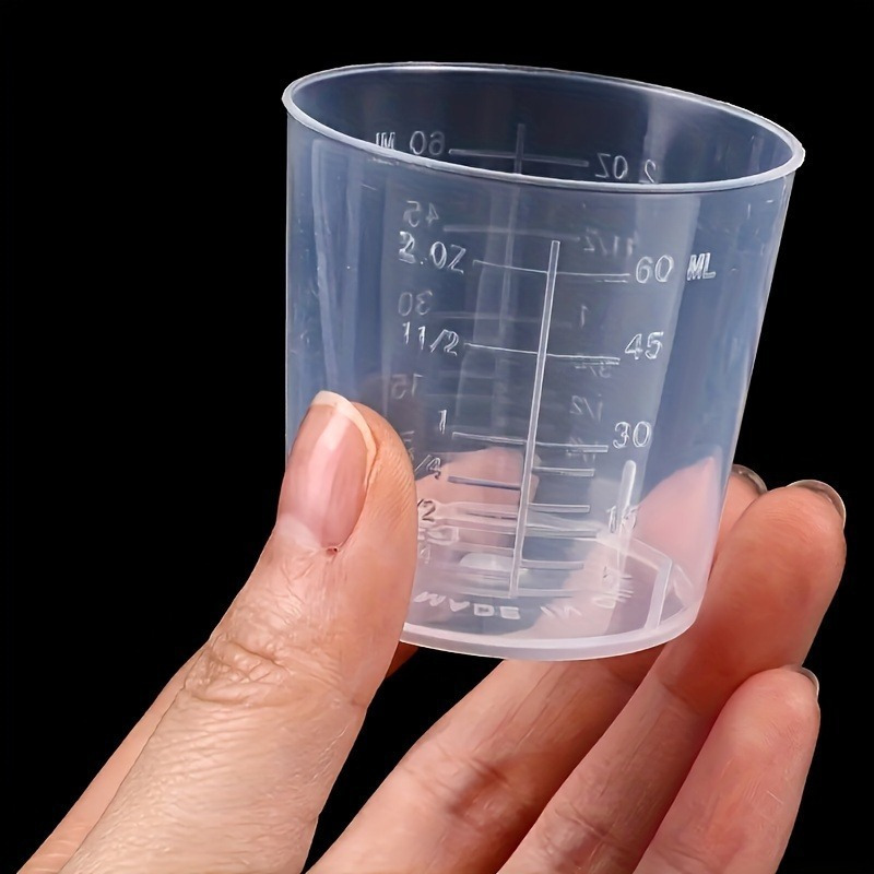 50 Stück Messbecher, transpare – Resin Mixing Cup Bewertung und Preis