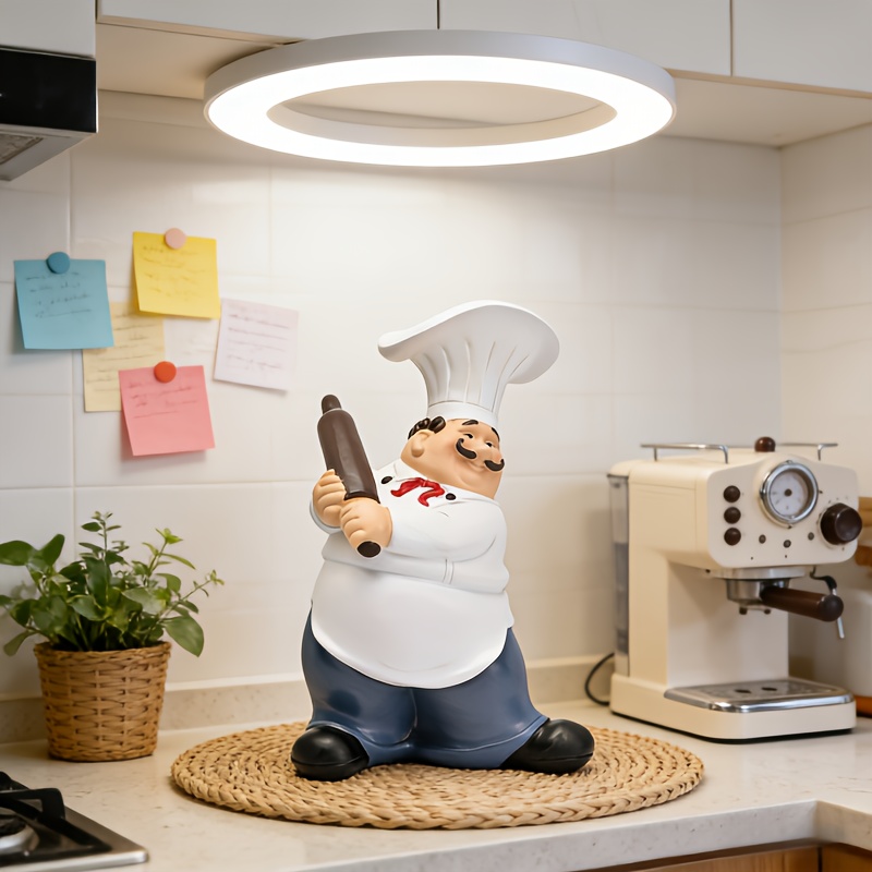 Mustache Chef-Chef Harzfigur m – Resin Art Ocean Bewertung und Preis