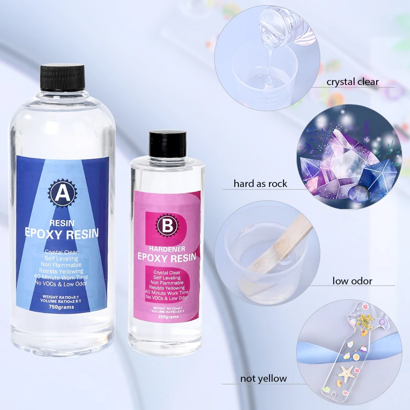 Epoxidharz-Set, kristallklar,  – Resin Mixing Cup Bewertung und Preis