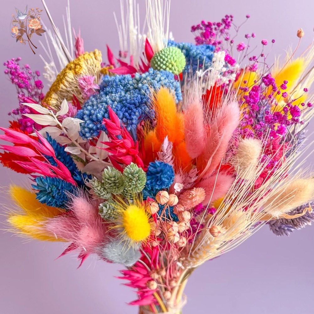 Bunte getrocknete Blumen, Hoch – Dried Flower Pressed Bewertung und Preis
