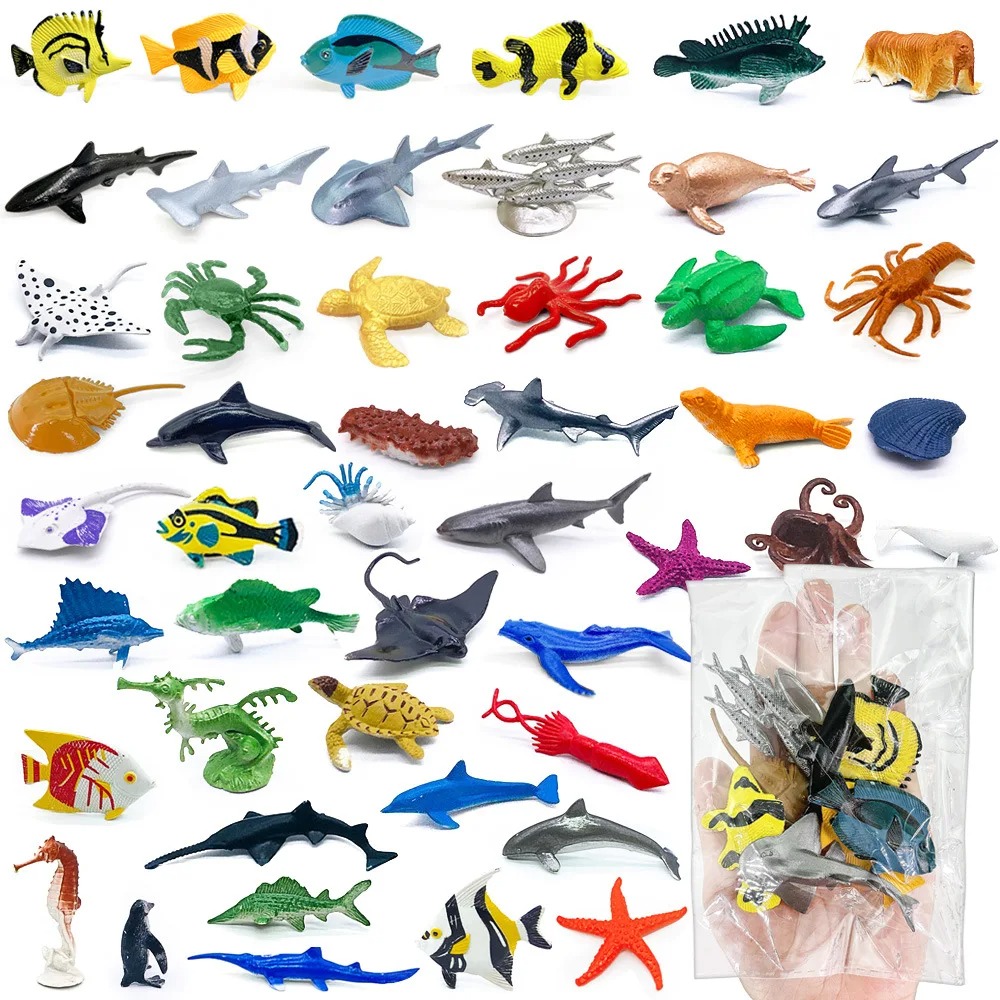 56-teiliges Unterwasserwelt-Mo – Resin Art Ocean Bewertung und Preis