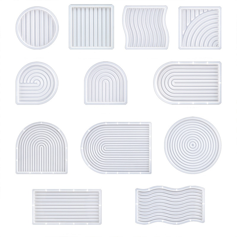DIY Gestreifte Wellen Tablett  – Resin Art Ocean Bewertung und Preis
