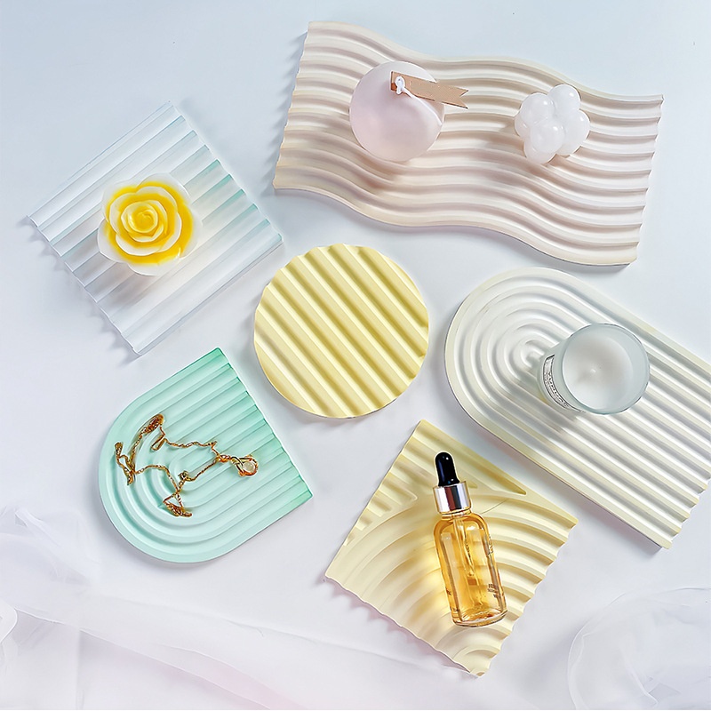 DIY Gestreifte Wellen Tablett  – Resin Art Ocean Bewertung und Preis