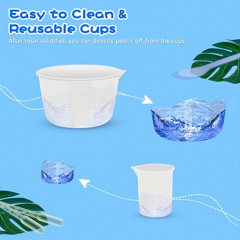 Silikon-Mischbecher für Harzve – Resin Mixing Cup Bewertung und Preis