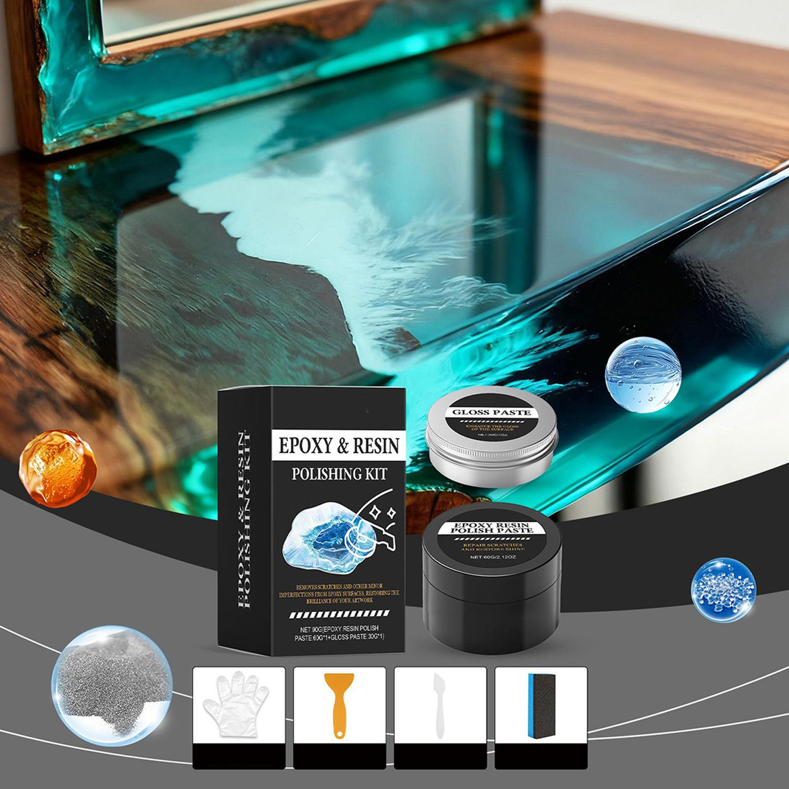 Polierset aus Epoxidharz – cre – Resin Art Work Bewertung und Preis