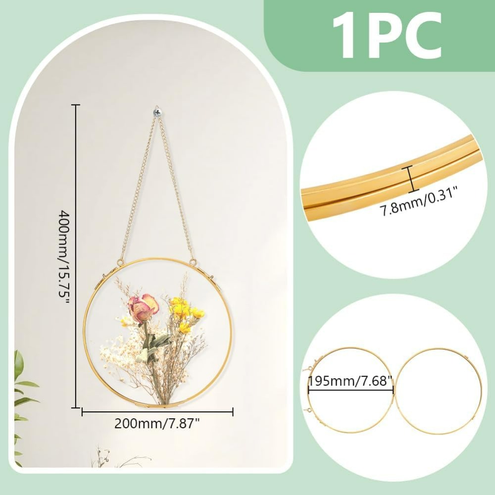 1 Stück 7,8 Zoll hängender sch – Dried Flower Pressed Bewertung und Preis