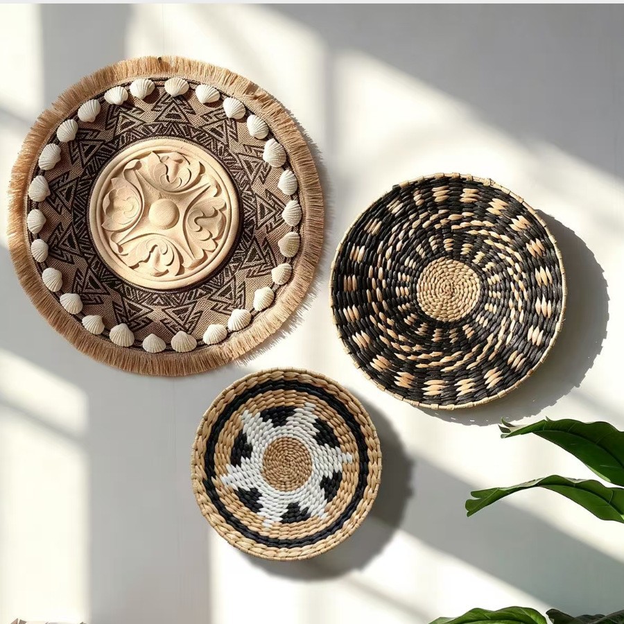 Boho Stroh-Wanddekoration Gras – Resin Art Aesthetic Bewertung und Preis