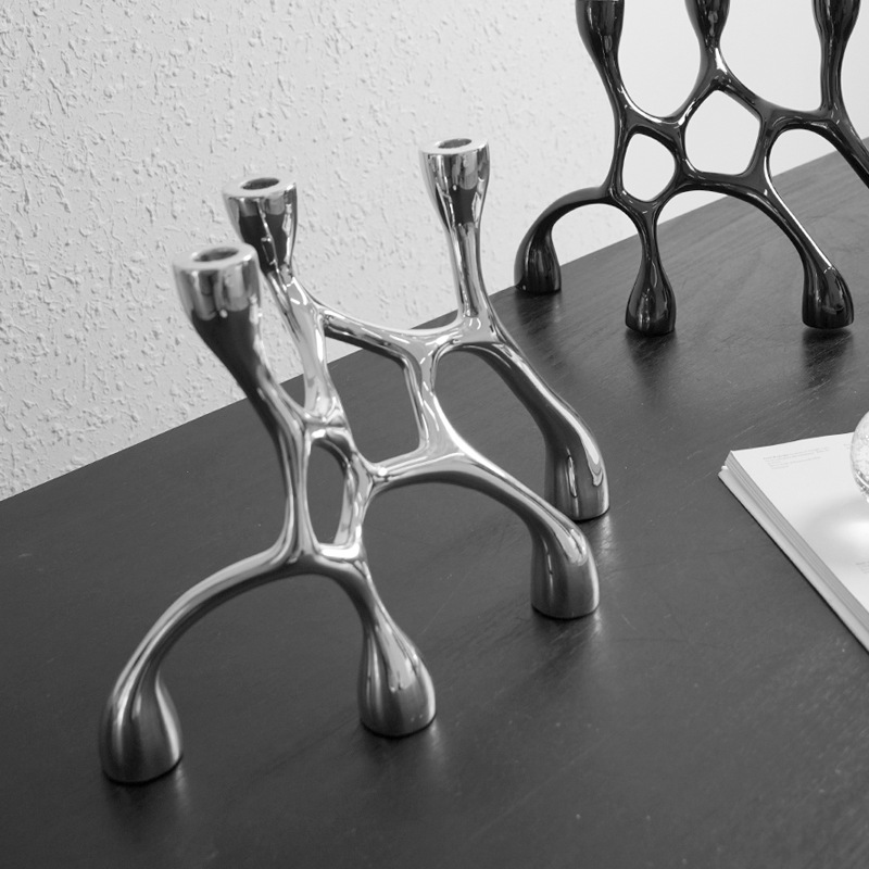 Silberne unregelmäßige Kunstke – Resin Art Aesthetic Bewertung und Preis