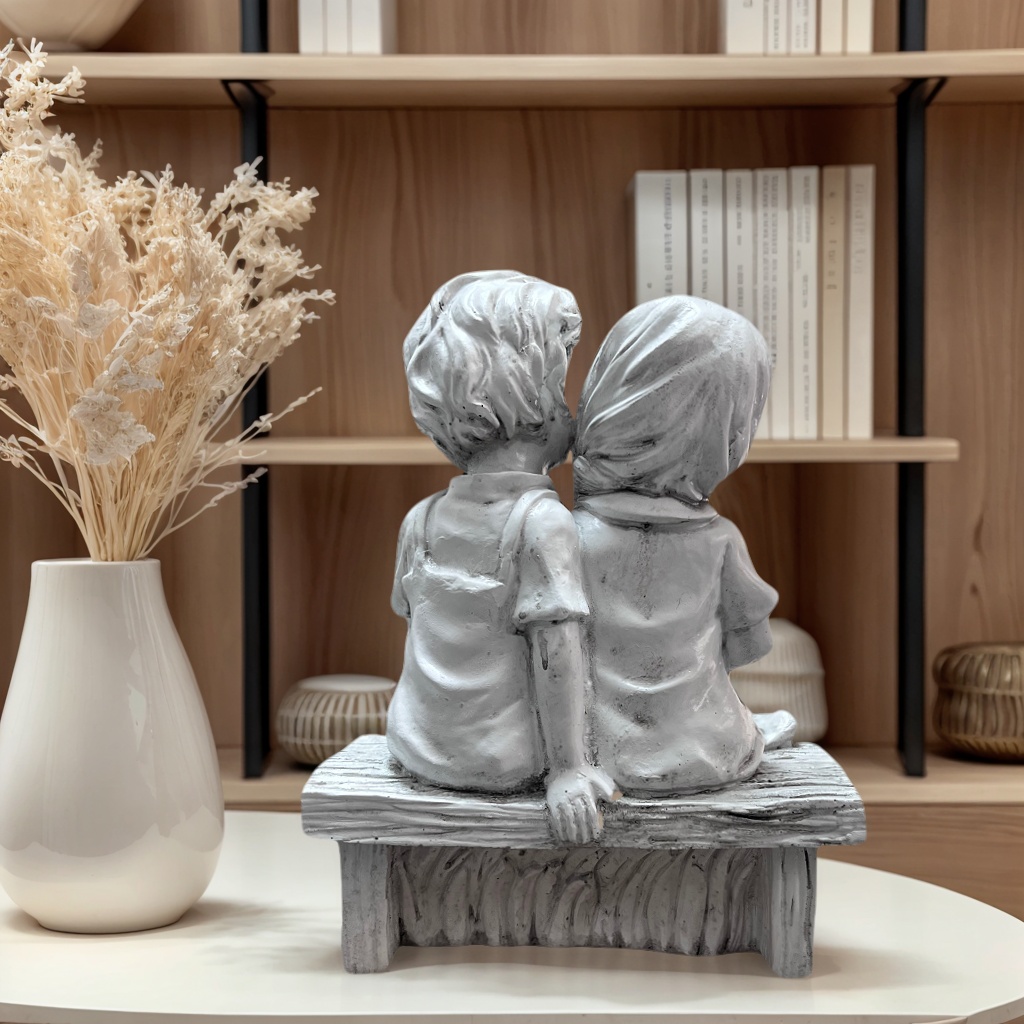 Niedliche kleine Jungen- und M – Resin Art Aesthetic Bewertung und Preis
